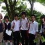 A excursao ao templo envolve aula de ingles: aborde e entreviste alguns estrangeiros.  Ao menos 4 vezes em Kyoto!